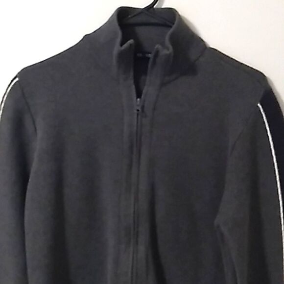 Men's Brandini Zip Up Sweater. - Picture 2 of 7